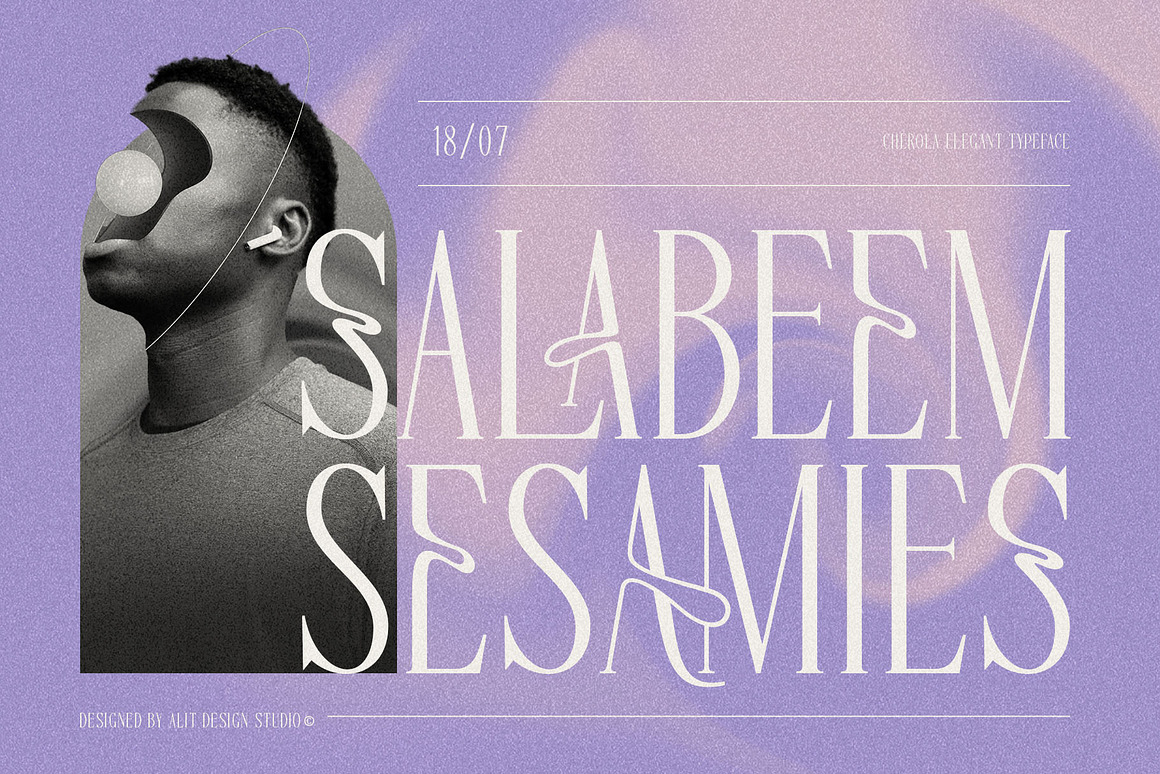 优雅复古波西米亚风品牌婚礼请柬设计衬线英文字体安装包 Cherola Typeface 设计素材 第12张-素材湾丨精选海外优质设计素材资源 优雅复古波西米亚风品牌婚礼请柬设计衬线英文字体安装包 Cherola Typeface 设计素材 sucaiwan.com