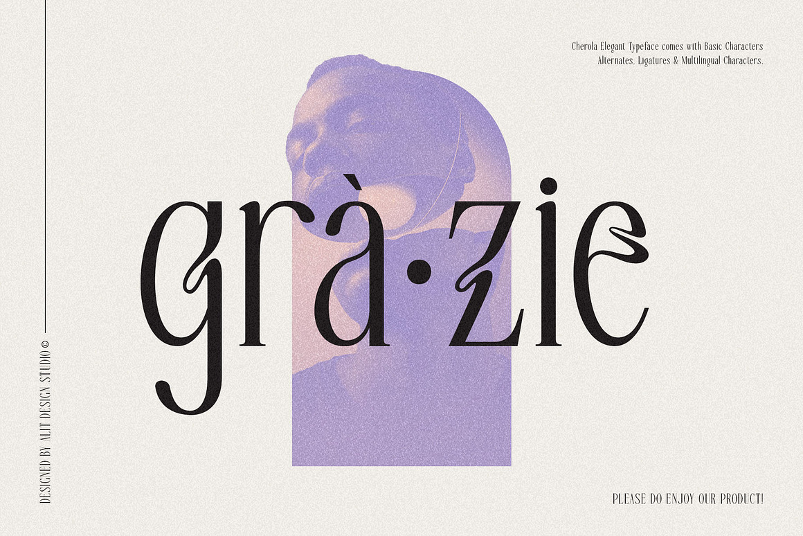 优雅复古波西米亚风品牌婚礼请柬设计衬线英文字体安装包 Cherola Typeface 设计素材 第15张-素材湾丨精选海外优质设计素材资源 优雅复古波西米亚风品牌婚礼请柬设计衬线英文字体安装包 Cherola Typeface 设计素材 sucaiwan.com