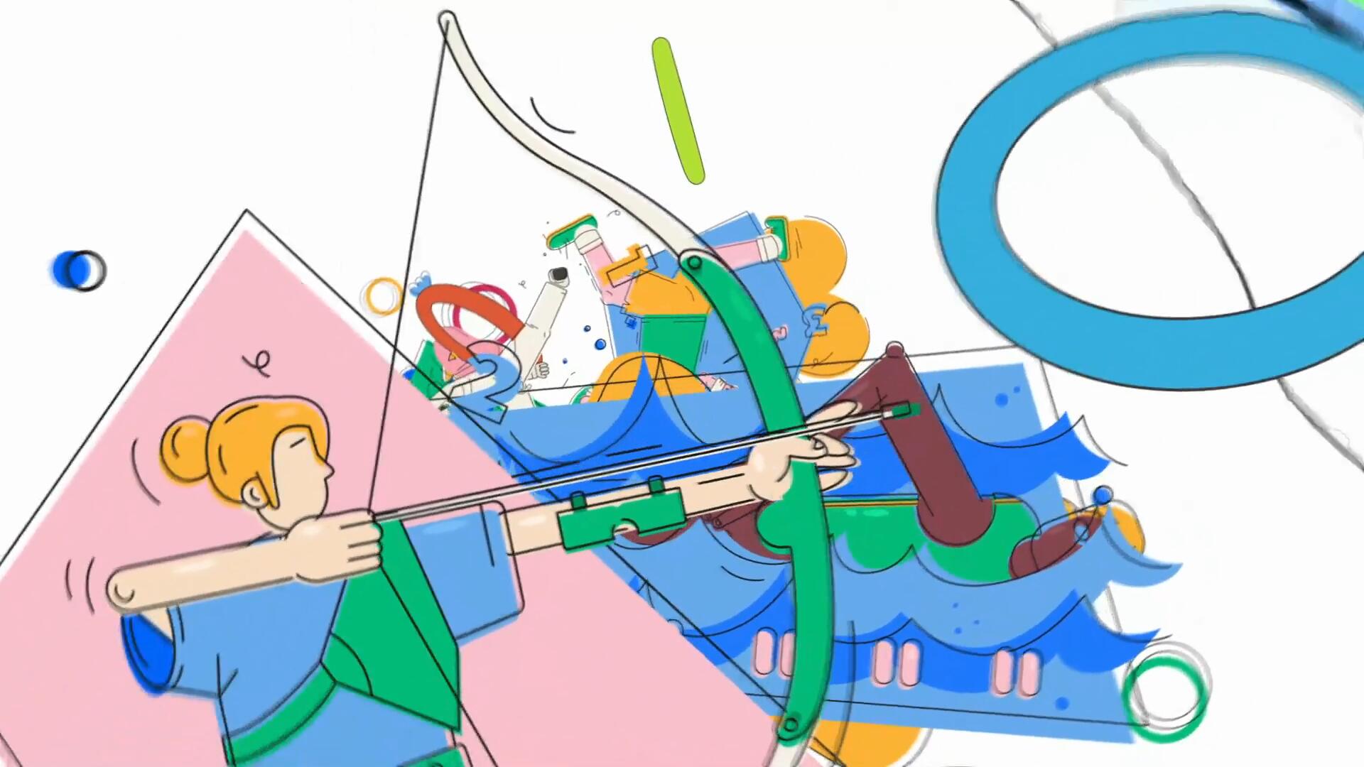 AE模板:奥运会趣味创意体育运动比赛矢量风格卡通短片开场片头 , 第3张-素材湾丨精选海外优质设计素材资源 AE模板:奥运会趣味创意体育运动比赛矢量风格卡通短片开场片头 , sucaiwan.com