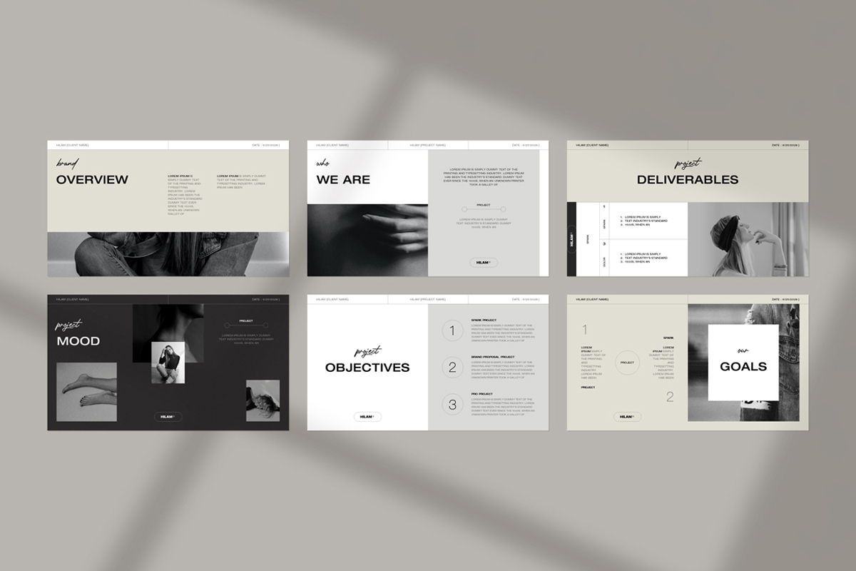 PPT模板:极简优雅艺术品牌提案幻灯片PPT模板PPTX-Brand Proposal Template , 第7张-素材湾丨精选海外优质设计素材资源 PPT模板:极简优雅艺术品牌提案幻灯片PPT模板PPTX-Brand Proposal Template , sucaiwan.com