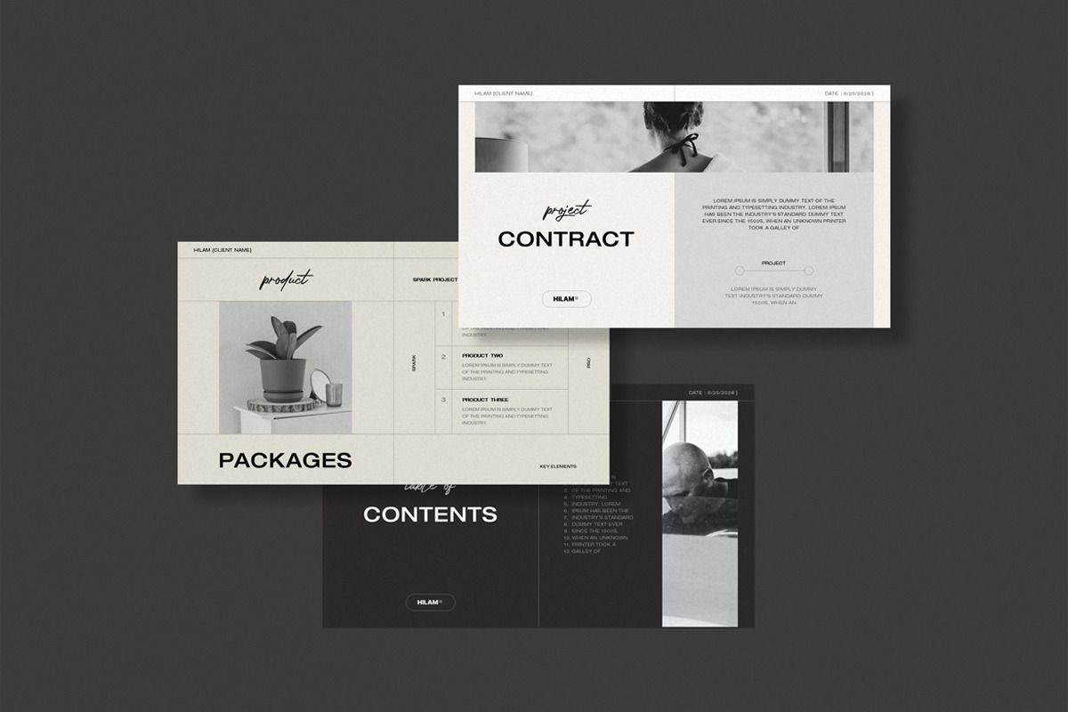 PPT模板:极简优雅艺术品牌提案幻灯片PPT模板PPTX-Brand Proposal Template , 第8张-素材湾丨精选海外优质设计素材资源 PPT模板:极简优雅艺术品牌提案幻灯片PPT模板PPTX-Brand Proposal Template , sucaiwan.com