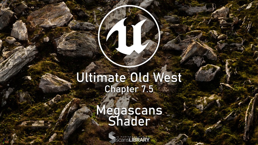 西部植物树木自然环境场景模型制作渲染全套UE5综合教程 中文字幕 Unreal Complete Scene – Old West Environment 样机素材 第8张-素材湾丨精选海外优质设计素材资源 西部植物树木自然环境场景模型制作渲染全套UE5综合教程 中文字幕 Unreal Complete Scene – Old West Environment 样机素材 sucaiwan.com