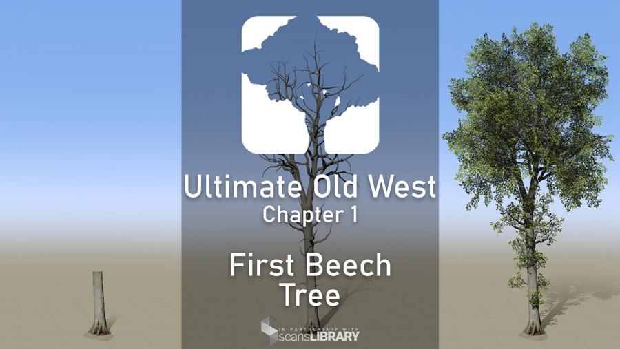 西部植物树木自然环境场景模型制作渲染全套UE5综合教程 中文字幕 Unreal Complete Scene – Old West Environment 样机素材 第12张-素材湾丨精选海外优质设计素材资源 西部植物树木自然环境场景模型制作渲染全套UE5综合教程 中文字幕 Unreal Complete Scene – Old West Environment 样机素材 sucaiwan.com