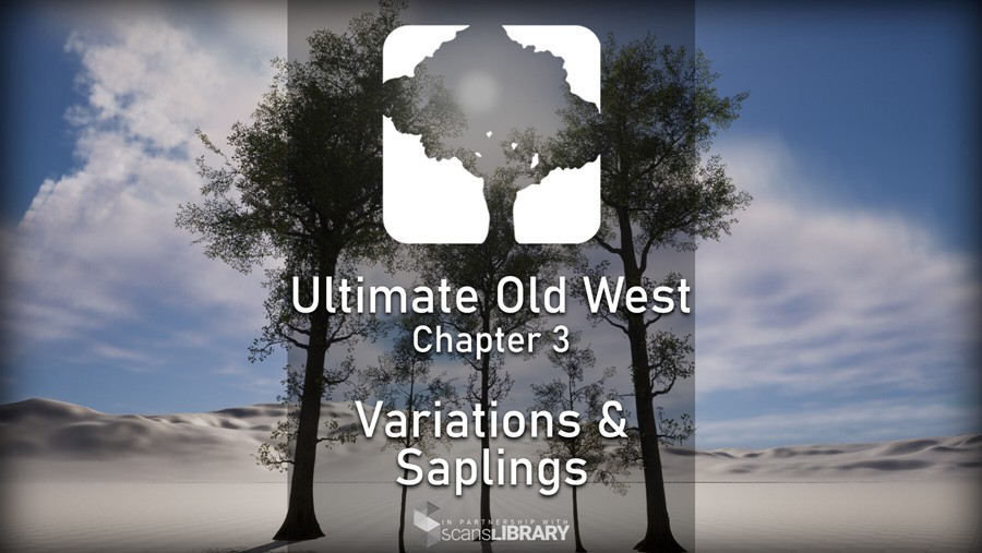 西部植物树木自然环境场景模型制作渲染全套UE5综合教程 中文字幕 Unreal Complete Scene – Old West Environment 样机素材 第14张-素材湾丨精选海外优质设计素材资源 西部植物树木自然环境场景模型制作渲染全套UE5综合教程 中文字幕 Unreal Complete Scene – Old West Environment 样机素材 sucaiwan.com