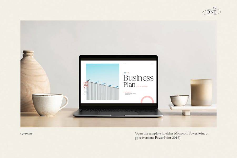 时尚企业营销策划演示文稿设计ppt模板 Business Plan PowerPoint Presentation 幻灯图表 sucaiwan.com