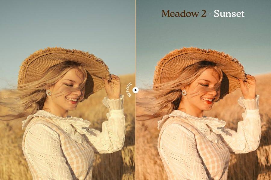 优雅暖色调婚礼电影户外摄影照片调色lightroom预设 Meadow Lightroom Presets 插件预设 第3张-素材湾丨精选海外优质设计素材资源 优雅暖色调婚礼电影户外摄影照片调色lightroom预设 Meadow Lightroom Presets 插件预设 sucaiwan.com