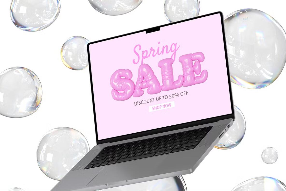 120个趣味Y2K春季立春3D立体英文标题充气膨胀花卉花朵草地绿植水滴气泡PNG免扣元素设计套装 Hello Spring – 3D Lettering Set , 第7张-素材湾丨精选海外优质设计素材资源 120个趣味Y2K春季立春3D立体英文标题充气膨胀花卉花朵草地绿植水滴气泡PNG免扣元素设计套装 Hello Spring – 3D Lettering Set , sucaiwan.com