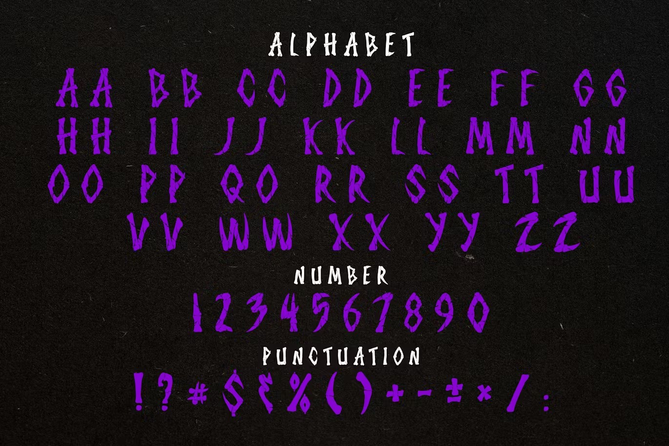 复古商业品牌服装徽标设计y2k装饰英文字体安装包 Shock Scream Horror Display Font 设计素材 sucaiwan.com