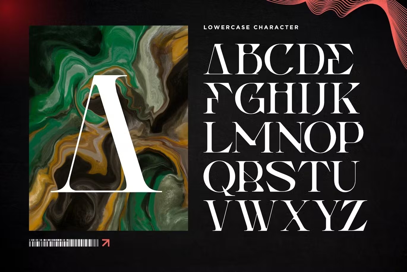 未来科幻复古品牌海报徽标设计衬线英文字体安装包 Glovae Modern – Logo Font 设计素材 sucaiwan.com