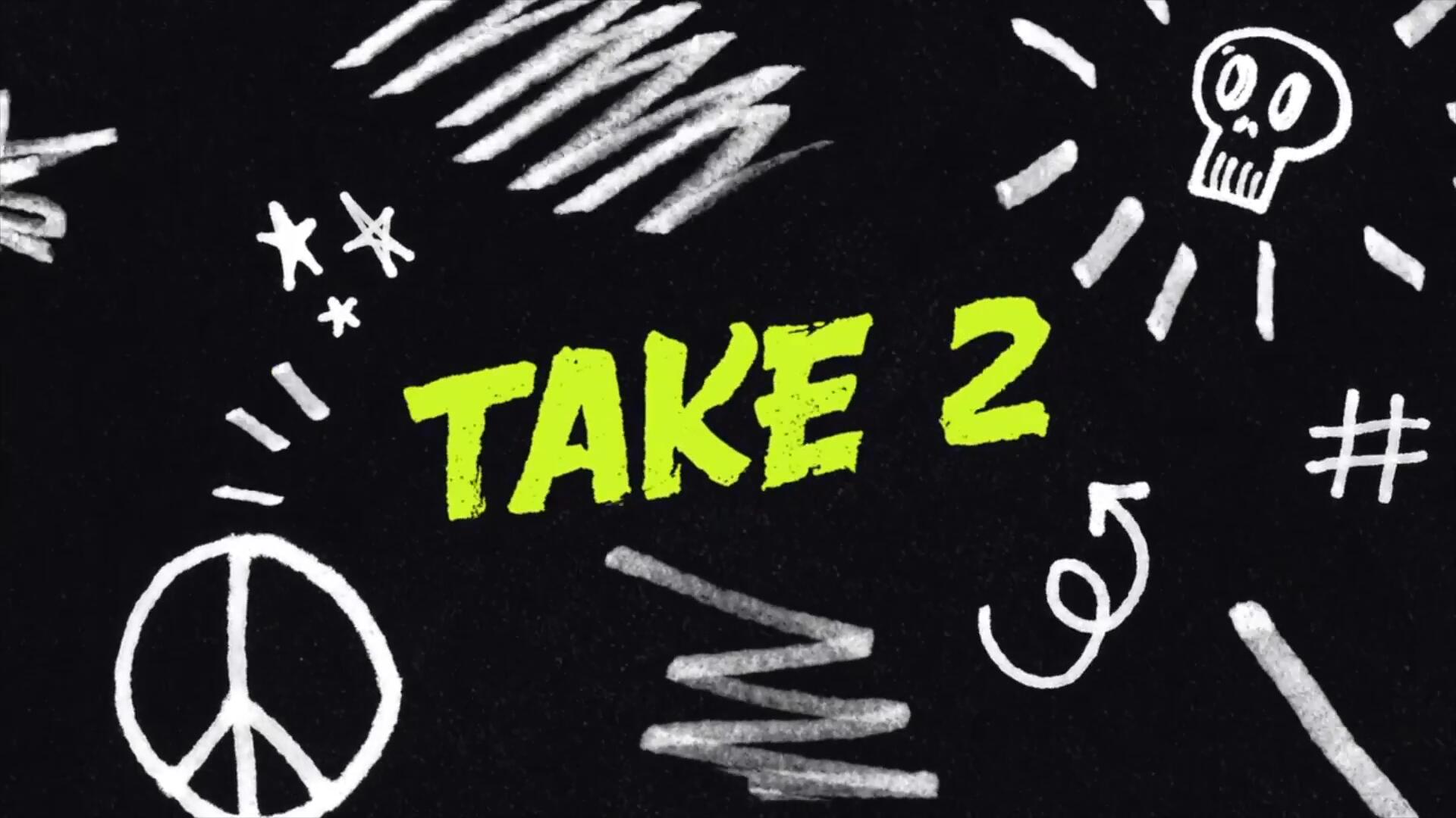 FCPX插件：81个复古马克笔街头涂鸦喷漆笔迹符号箭头数字图形动画设计元素 , sucaiwan.com