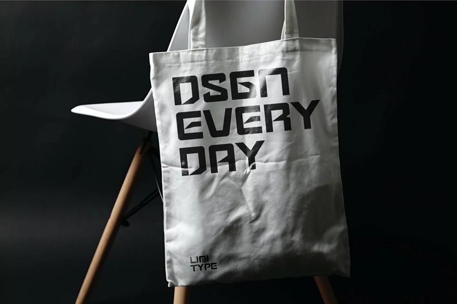 未来派科幻电影海报杂志设计排版科技感英文字体 Gadems - Futuristic Font 设计素材 sucaiwan.com