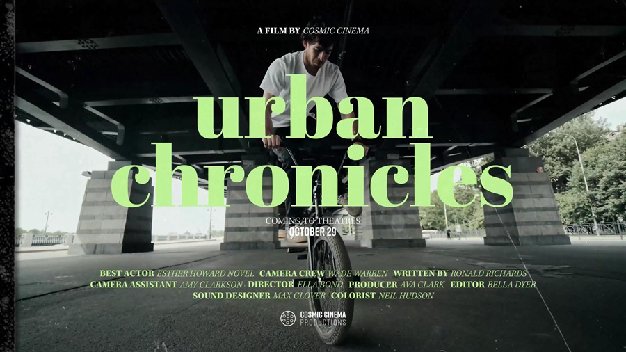 AE模板 创意电影电视剧片头字幕预告片标题动画 Silent Cinematic Titles 影视音频 sucaiwan.com