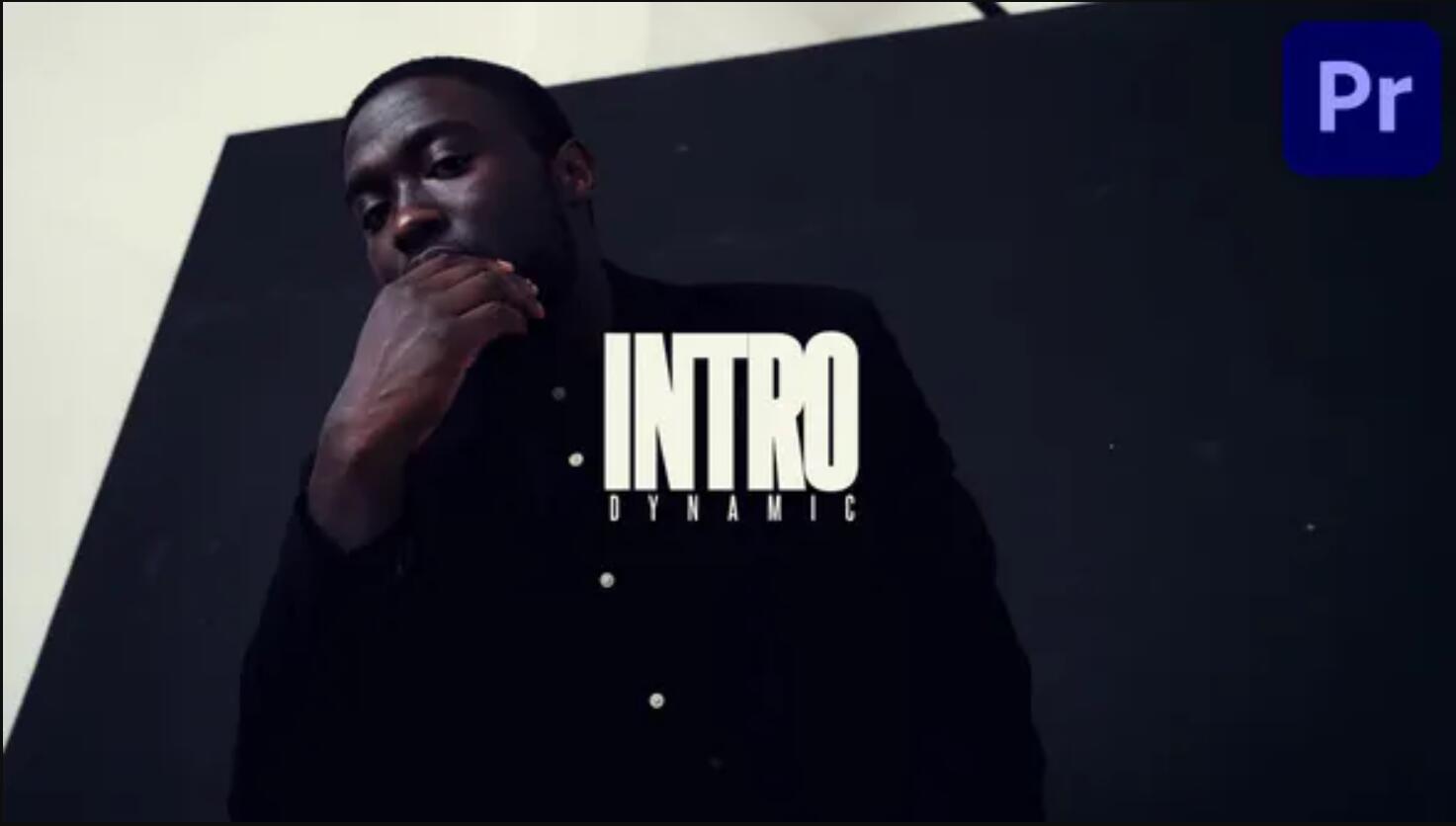 AE/PR模板：商业级VHS创意潮流复古错版大文字损坏开场片头 , sucaiwan.com