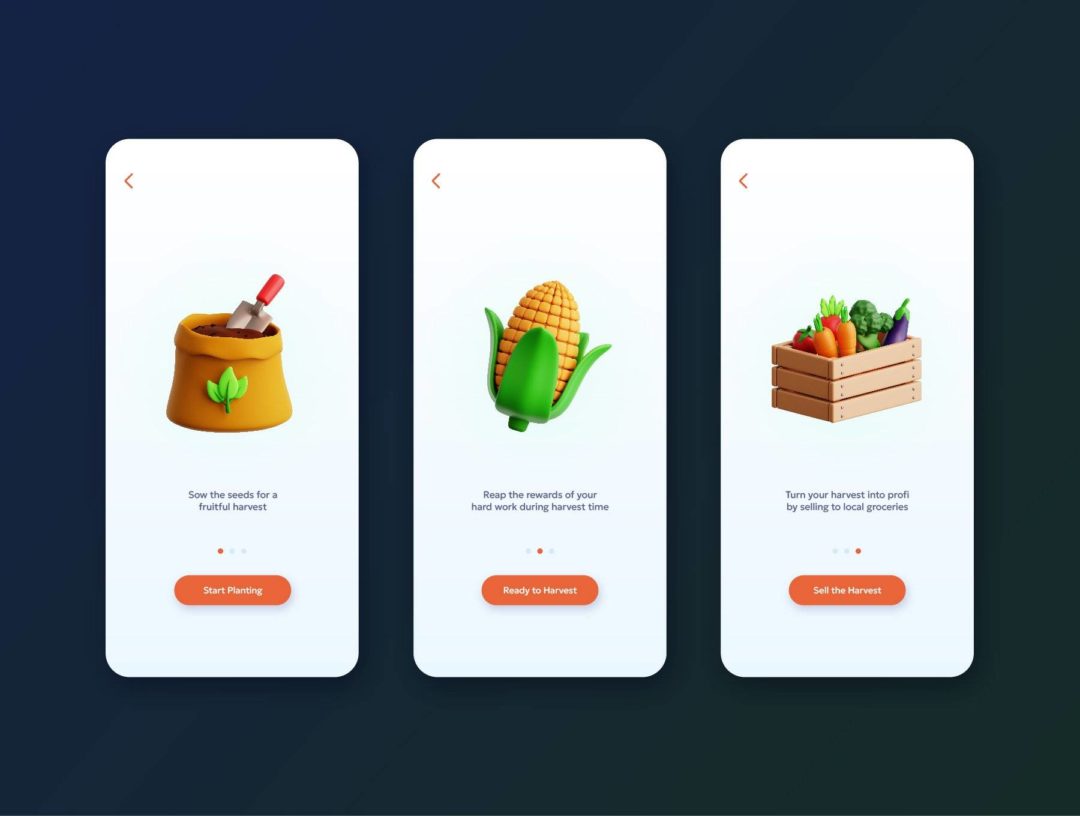 48款农村农场农作物农业机械设备3D插图图标Icons设计Blender/PNG格式素材 Farm & Agriculture 3D Icon Pack 图标素材 sucaiwan.com