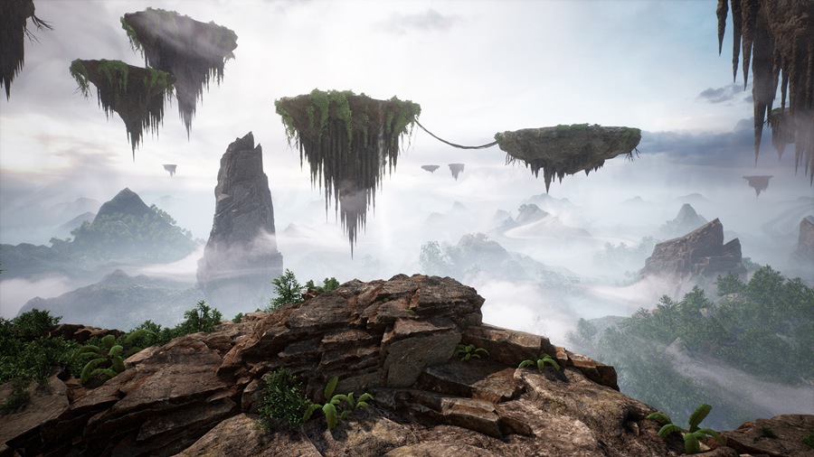 未来科幻浮岛岩石UE模型3D设计素材 Brushify – Floating Islands 样机素材 第1张-素材湾丨精选海外优质设计素材资源 未来科幻浮岛岩石UE模型3D设计素材 Brushify – Floating Islands 样机素材 sucaiwan.com