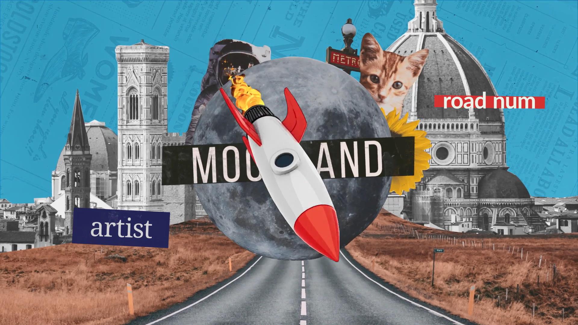 AE模板 潮流人物建筑纸张剪贴画拼贴画定格动画促销海报视频特效 Collage Art Promo 影视音频 sucaiwan.com