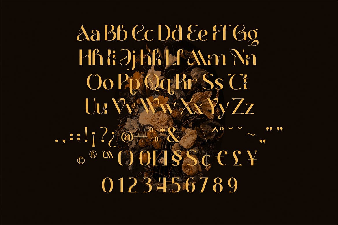 复古风潮奢华魅力现代怀旧徽标设计杂志海报排版英文字体 Brothers DISPLAY TYPEFACE 设计素材 sucaiwan.com