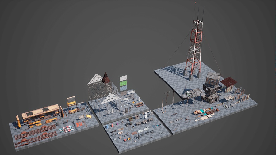 UE素材 狂野废弃荒漠西部补给站房屋3D模型 Unreal Engine – Wasteland 样机素材 第17张-素材湾丨精选海外优质设计素材资源 UE素材 狂野废弃荒漠西部补给站房屋3D模型 Unreal Engine – Wasteland 样机素材 sucaiwan.com