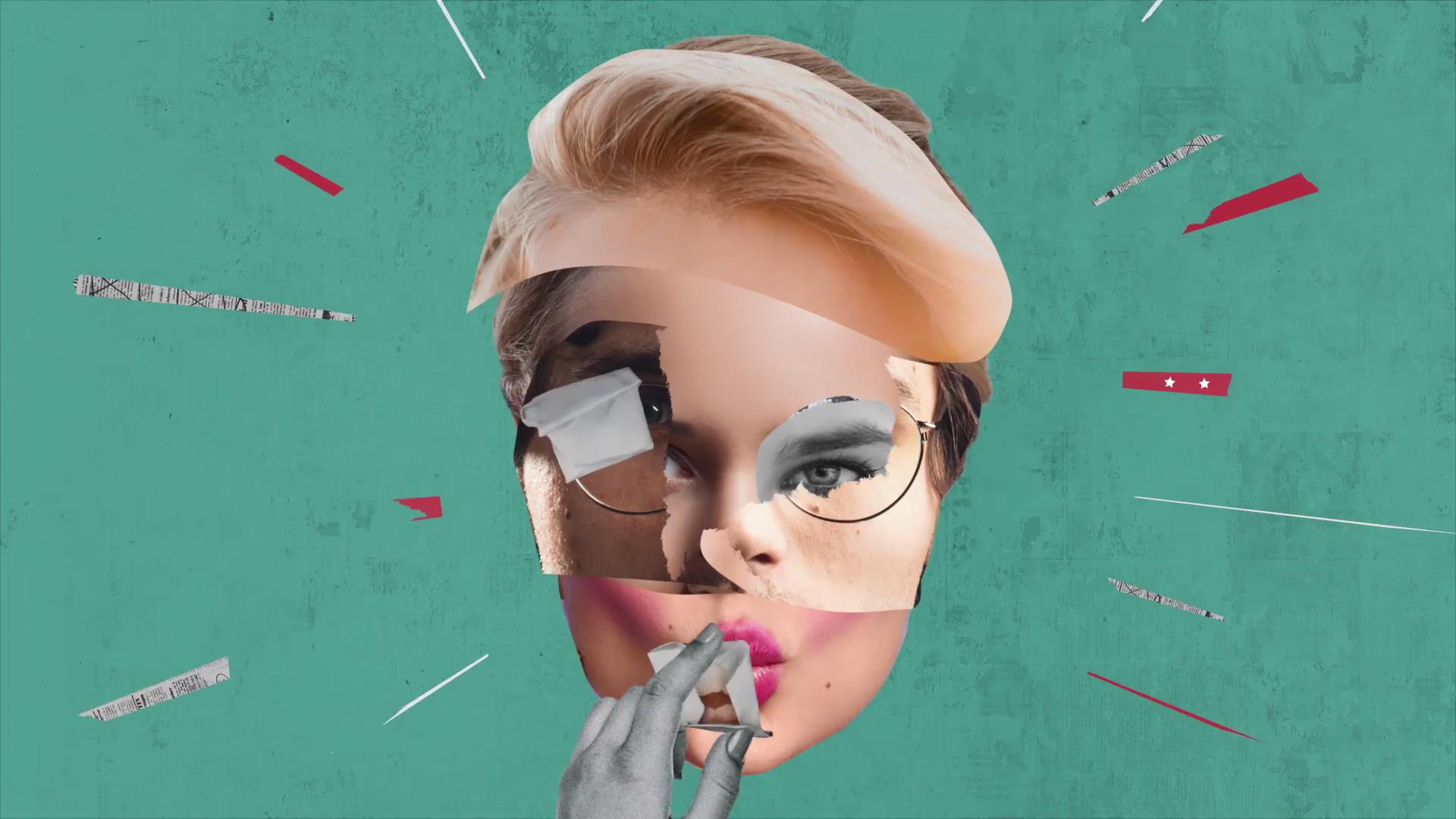 AE模板 潮流人物建筑纸张剪贴画拼贴画定格动画促销海报视频特效 Collage Art Promo 影视音频 sucaiwan.com