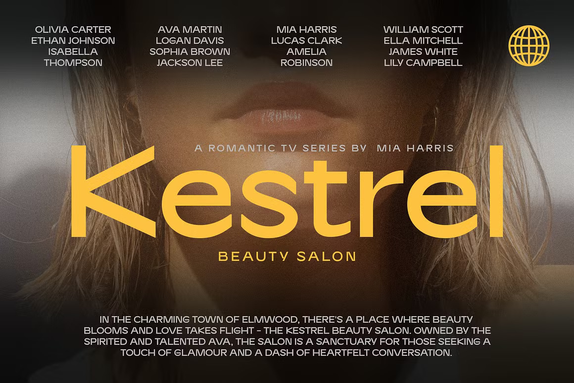 现代时尚美学杂志海报徽标网站设计无衬线英文字体安装包 CS Brian – Contemporary Font 设计素材 sucaiwan.com