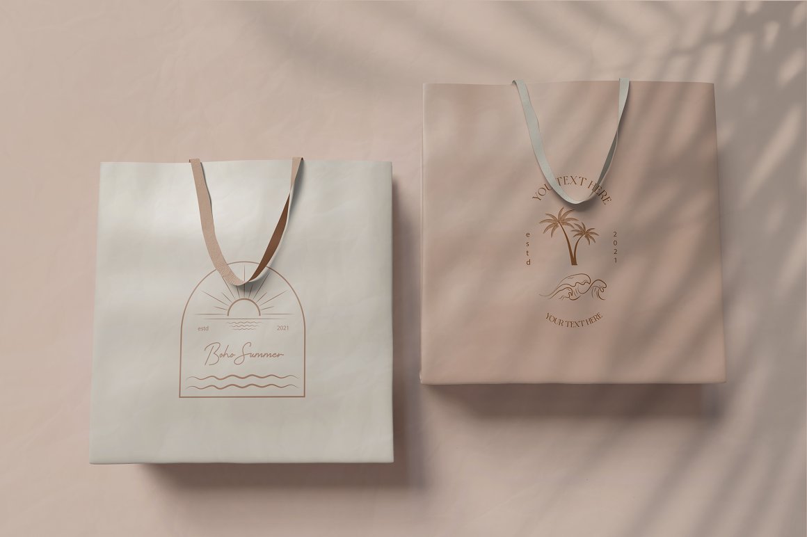 Mio Buono 夏季抽象创意时尚极简波西米亚风格标志构图设计元素包 Boho Summer Logo 图片素材 第5张-素材湾丨精选海外优质设计素材资源 Mio Buono 夏季抽象创意时尚极简波西米亚风格标志构图设计元素包 Boho Summer Logo 图片素材 sucaiwan.com