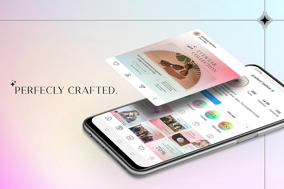 40款现代极简INS风正方形弥散光渐变优雅图文排版社交媒体小红书PSD海报主图模板套装 Gradient Fashion Social Media Vol.II , 第3张-素材湾丨精选海外优质设计素材资源 40款现代极简INS风正方形弥散光渐变优雅图文排版社交媒体小红书PSD海报主图模板套装 Gradient Fashion Social Media Vol.II , sucaiwan.com