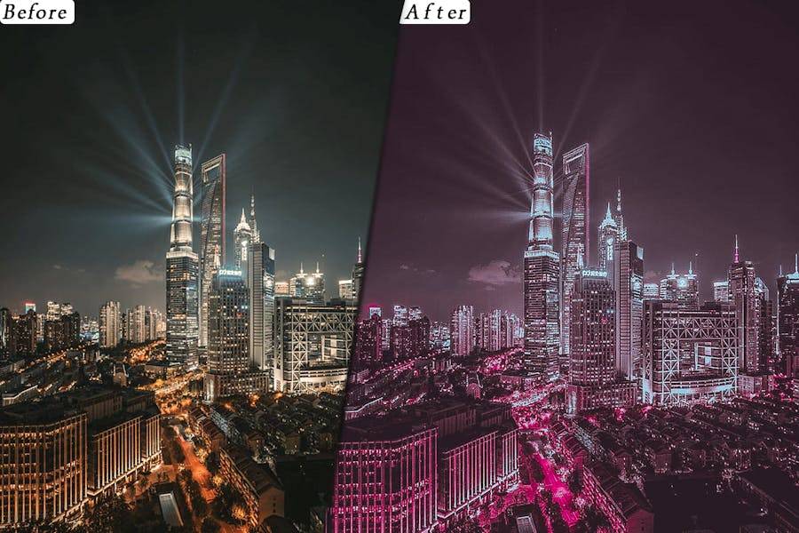 未来派城市街头电影摄影照片调色Lightroom&LUTs预设 Futuristic Mood Presets – luts Video Premiere Pro 插件预设 第2张-素材湾丨精选海外优质设计素材资源 未来派城市街头电影摄影照片调色Lightroom&LUTs预设 Futuristic Mood Presets – luts Video Premiere Pro 插件预设 sucaiwan.com