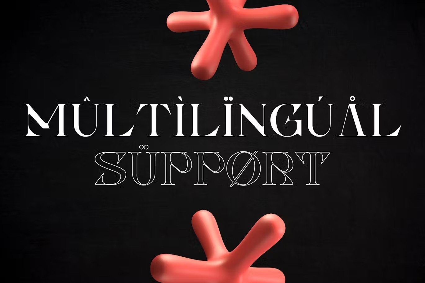 未来科幻复古品牌海报徽标设计衬线英文字体安装包 Glovae Modern – Logo Font 设计素材 sucaiwan.com