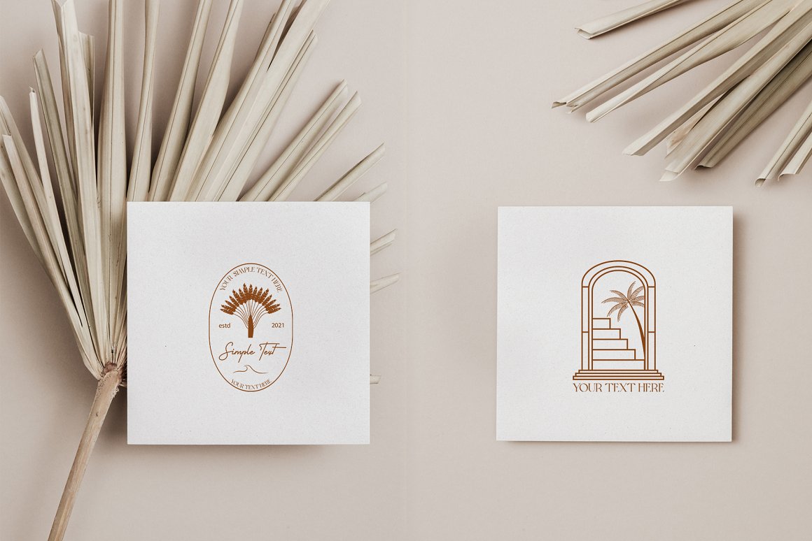 Mio Buono 夏季抽象创意时尚极简波西米亚风格标志构图设计元素包 Boho Summer Logo 图片素材 第9张-素材湾丨精选海外优质设计素材资源 Mio Buono 夏季抽象创意时尚极简波西米亚风格标志构图设计元素包 Boho Summer Logo 图片素材 sucaiwan.com