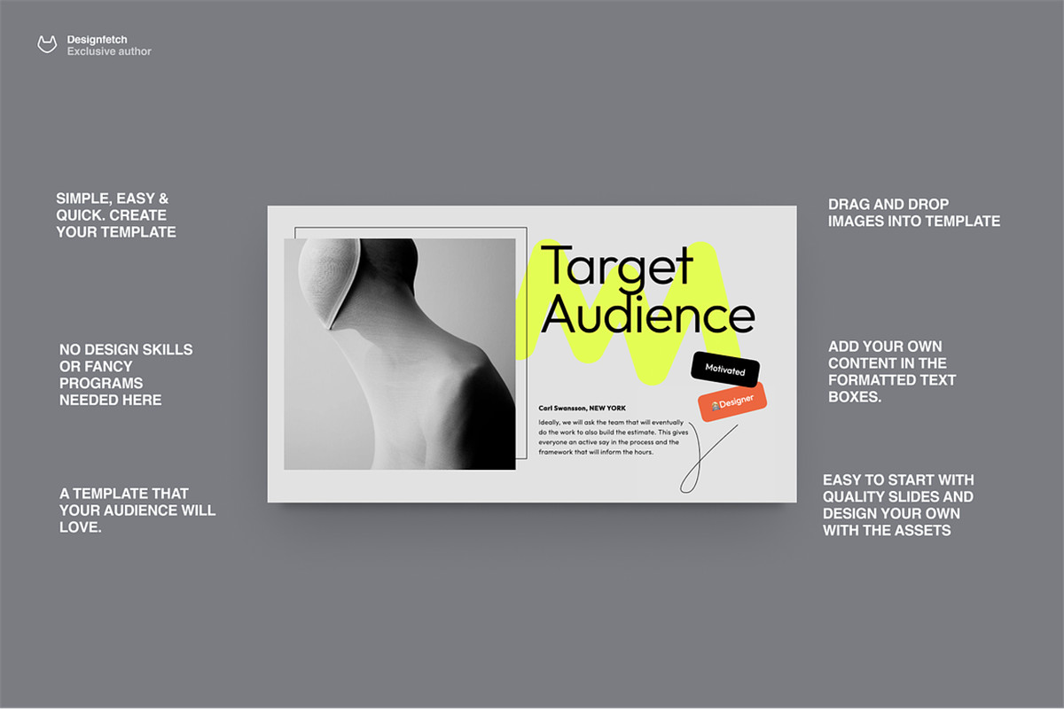 40+现代动态独特极简艺术品牌VI手册艺术PPT幻灯片演示文稿 Creative brief template – Conly , 第2张-素材湾丨精选海外优质设计素材资源 40+现代动态独特极简艺术品牌VI手册艺术PPT幻灯片演示文稿 Creative brief template – Conly , sucaiwan.com