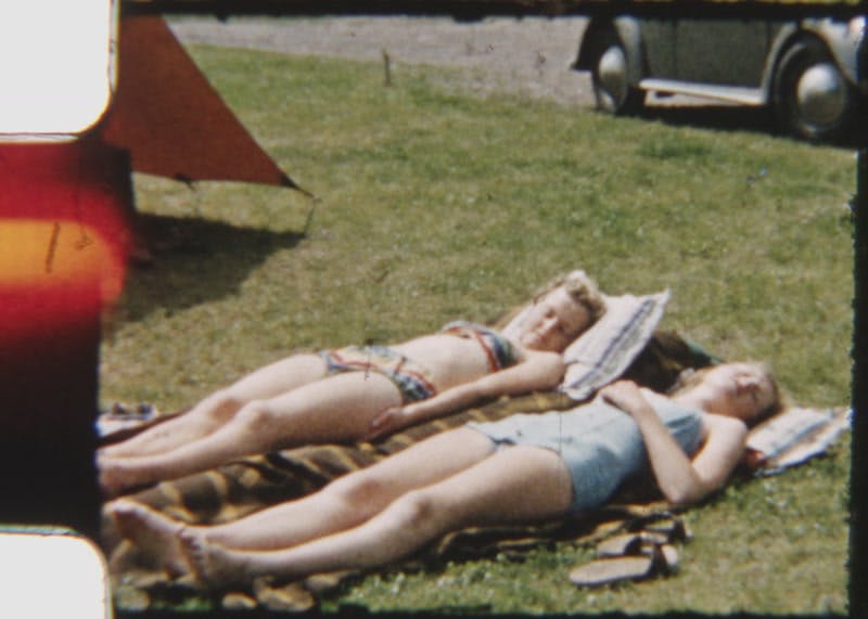 Artlist 11个复古8mm胶片光晕感家庭湖边露营实拍视频素材 Camping by the Lake Vintage 影视音频 sucaiwan.com