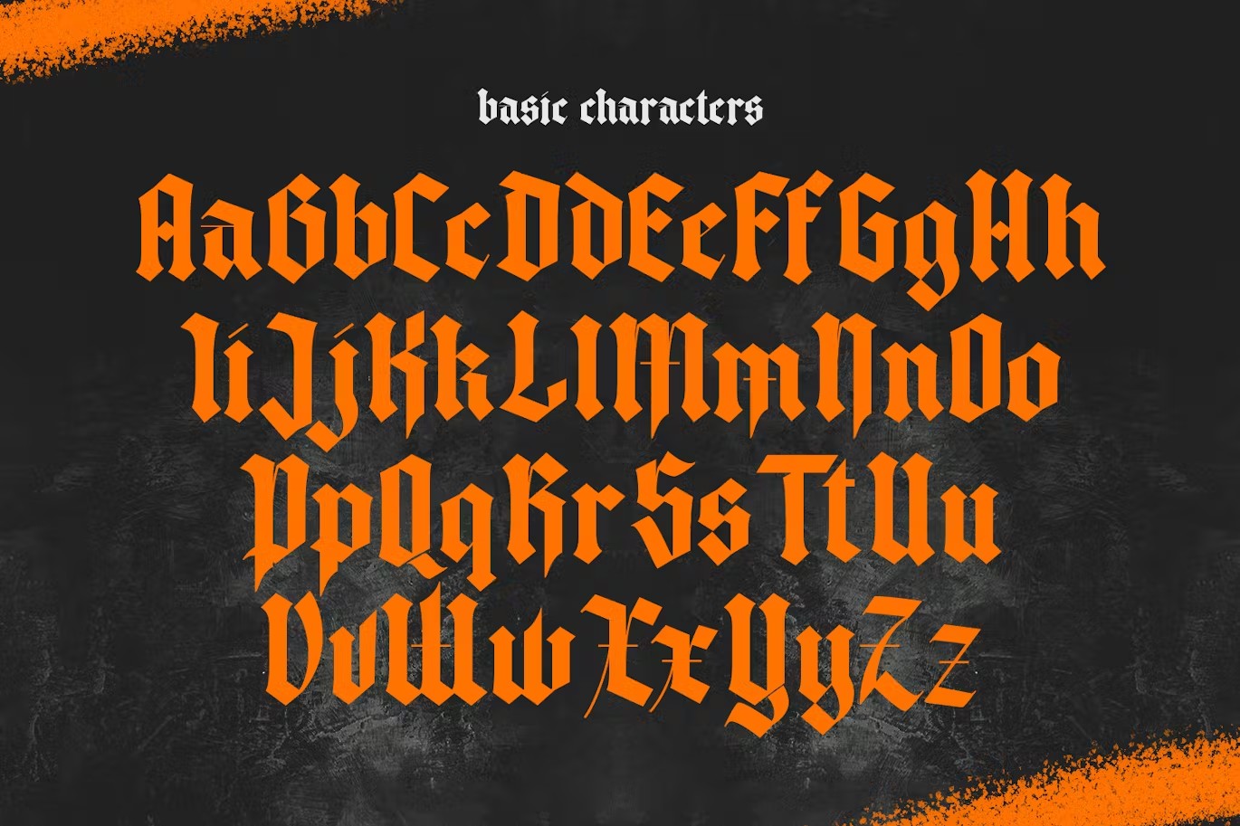 现代包装海报徽标设计装饰黑体英文字体安装包 Dark Heritage – Modern Blackletter Style 设计素材 第8张-素材湾丨精选海外优质设计素材资源 现代包装海报徽标设计装饰黑体英文字体安装包 Dark Heritage – Modern Blackletter Style 设计素材 sucaiwan.com