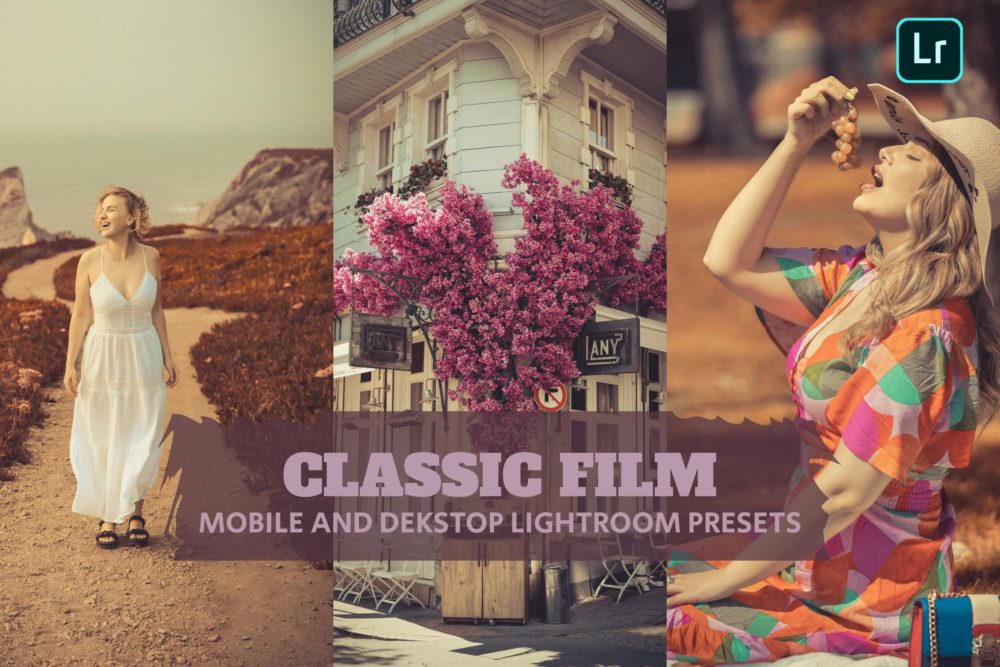 7组经典复古旅行博主电影摄影照片调色Lightroom预设 Classic Film Lightroom Presets Dekstop and Mobile 插件预设 sucaiwan.com