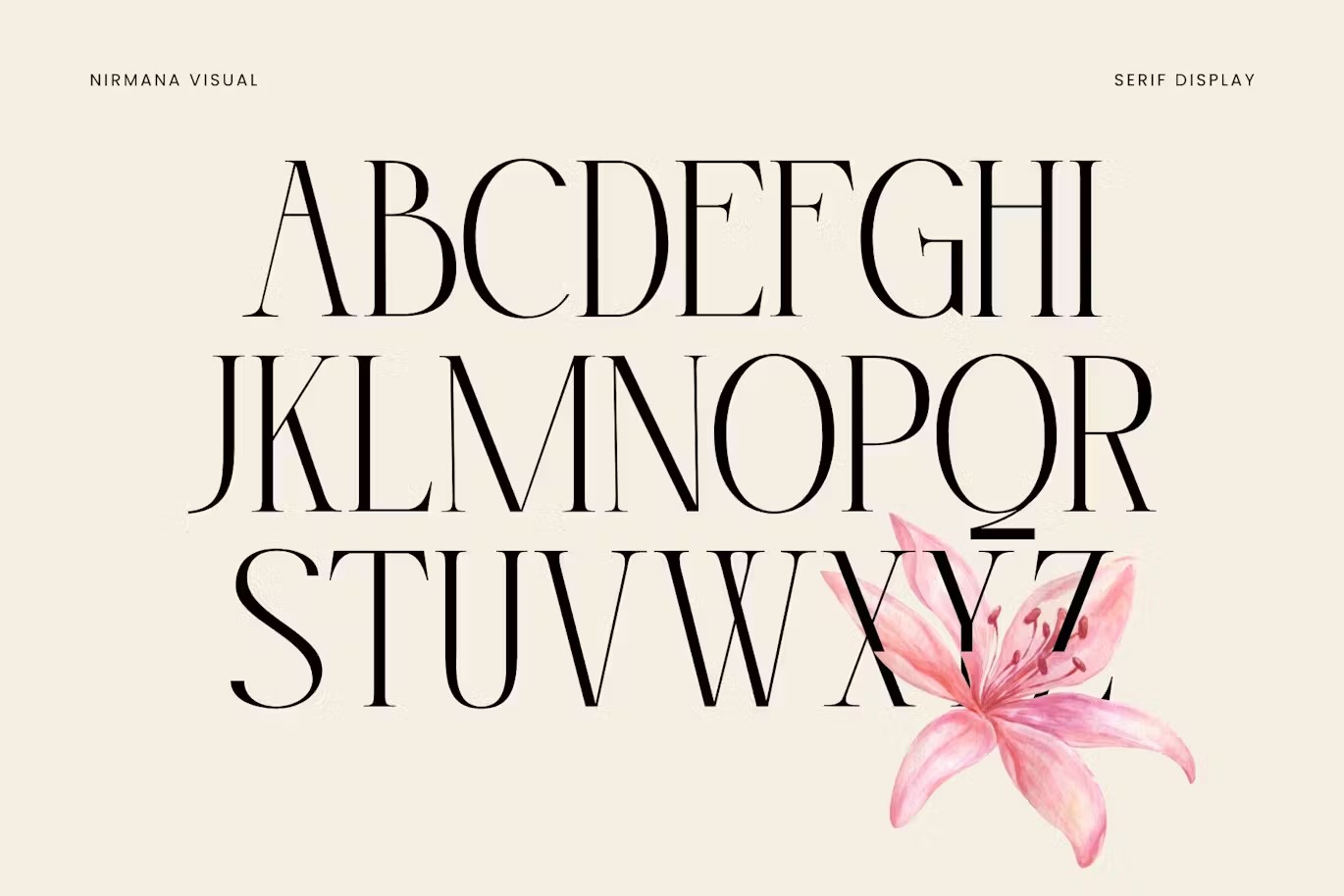 优雅复古美学品牌杂志海报徽标设计衬线英文字体安装包 Asbor – Logo Font 设计素材 sucaiwan.com