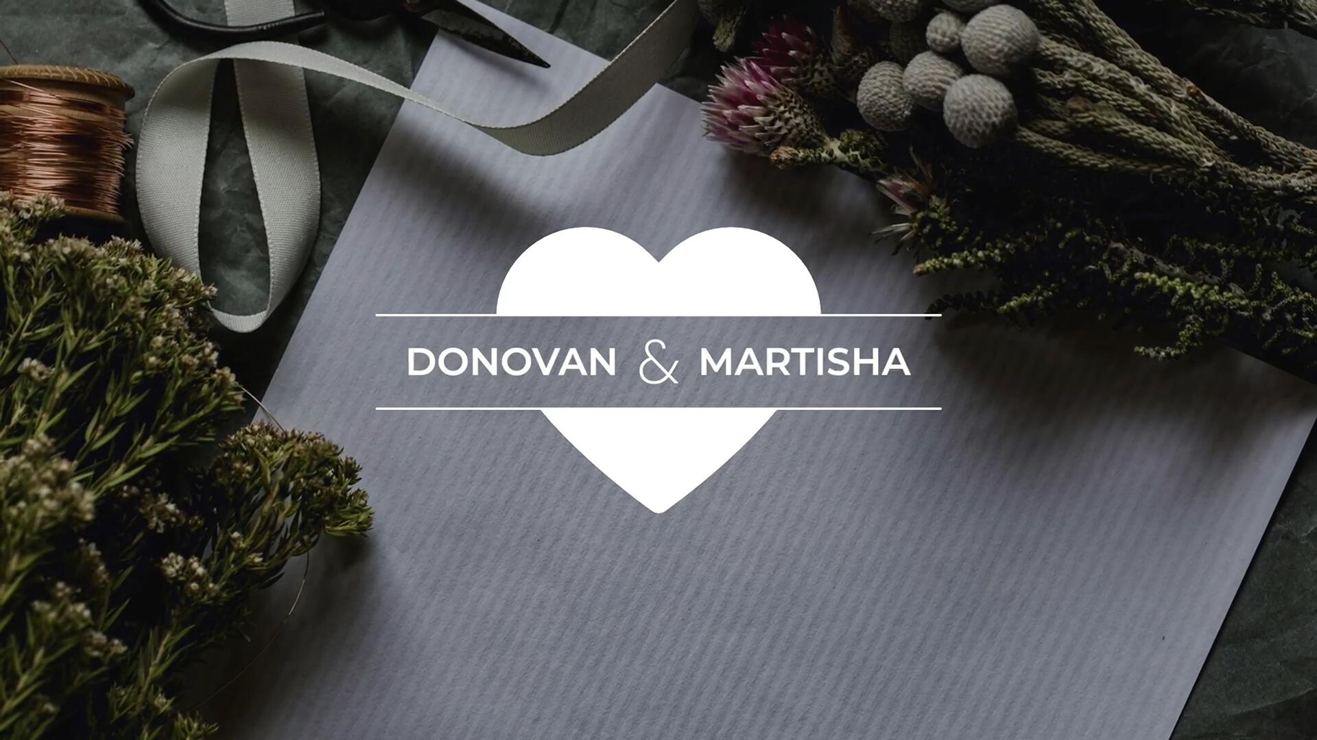 FCPX插件：浪漫婚礼情人节极简爱心形状文字标题 , sucaiwan.com