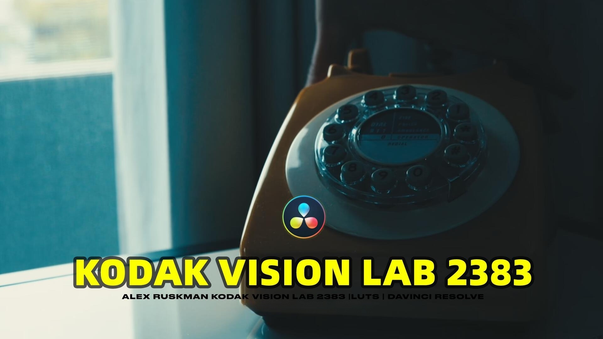 复古怀旧氛围柯达Vision 2383电影美学胶片模拟LUT调色预设 Kodak Vision 2383 LUTs Davinci Resolve , sucaiwan.com