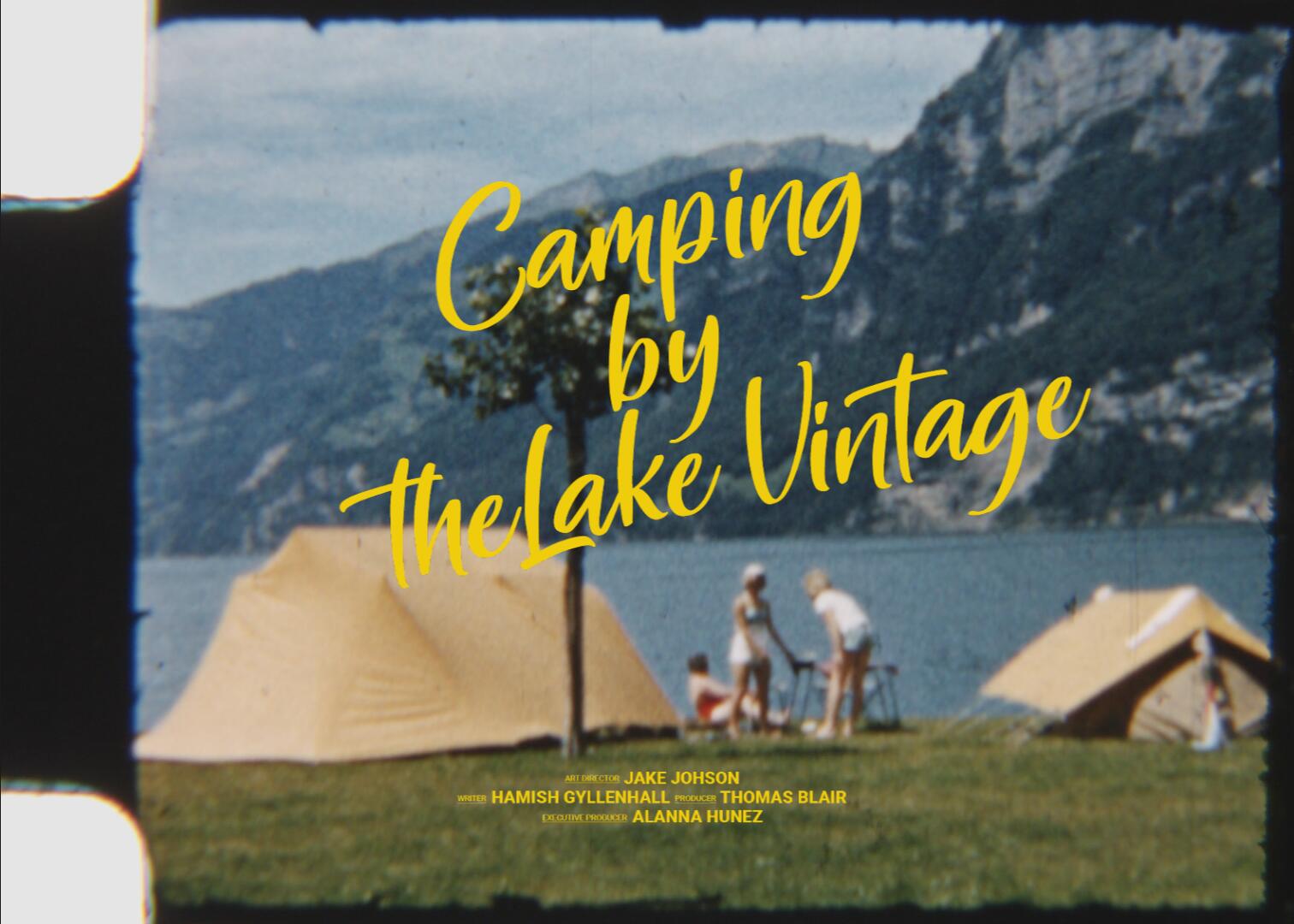 Artlist 11个复古8mm胶片光晕感家庭湖边露营实拍视频素材 Camping by the Lake Vintage 影视音频 sucaiwan.com