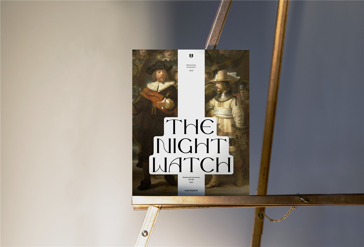 经典优雅杂志海报标题徽标Logo设计衬线英文字体素材 The Night Watch Font , sucaiwan.com