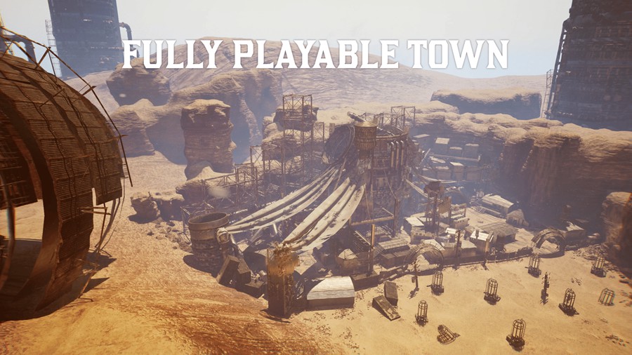 后世界末日科幻沙漠城市小镇避难所ue模型设计素材 Post Apocalyptic Town , 第9张-素材湾丨精选海外优质设计素材资源 后世界末日科幻沙漠城市小镇避难所ue模型设计素材 Post Apocalyptic Town , sucaiwan.com