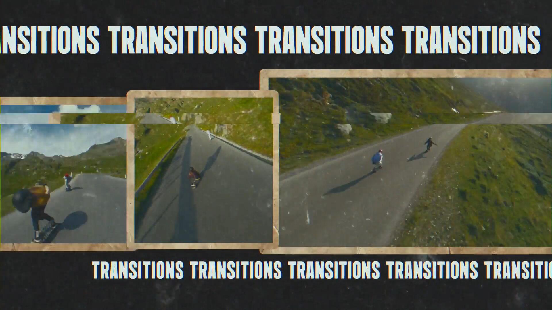 FCPX插件：嘻哈垃圾摇滚主题文字标题排版电影无缝转场 , sucaiwan.com