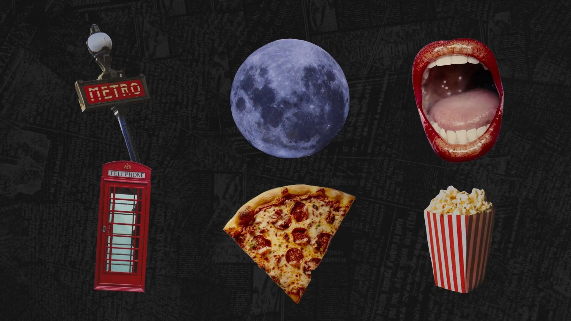 FCPX插件:40个复古拼贴艺术剪切建筑景点食物动物竖屏动画元素包 , 第6张-素材湾丨精选海外优质设计素材资源 FCPX插件:40个复古拼贴艺术剪切建筑景点食物动物竖屏动画元素包 , sucaiwan.com