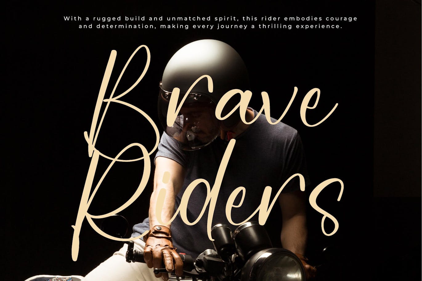 优雅品牌海报徽标设计手写英文字体安装包 Vintage Hosters Simple Handwritten Font 设计素材 sucaiwan.com