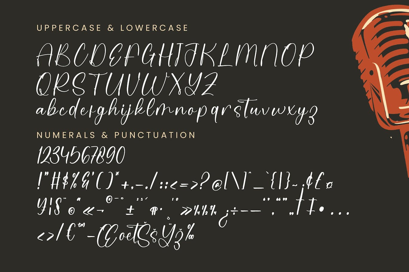 优雅品牌海报徽标设计手写英文字体安装包 Vintage Hosters Simple Handwritten Font 设计素材 sucaiwan.com