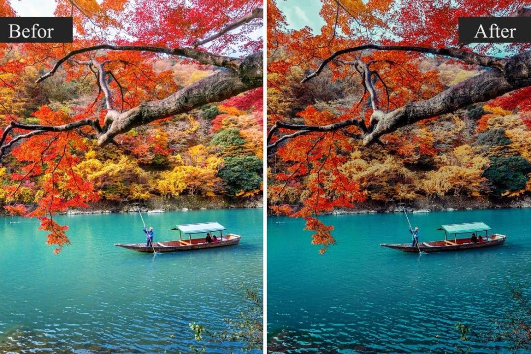 自然界天空景观摄影照片调色lightroom预设 Nature Pro Lightroom Presets 插件预设 sucaiwan.com