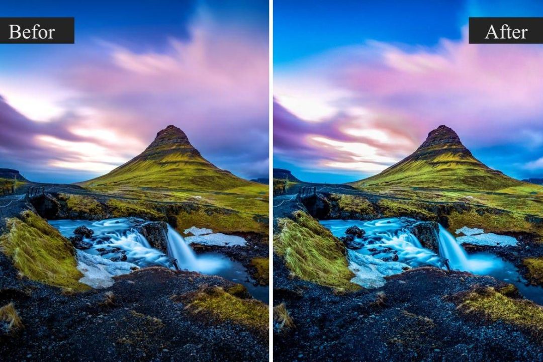 自然界天空景观摄影照片调色lightroom预设 Nature Pro Lightroom Presets 插件预设 sucaiwan.com