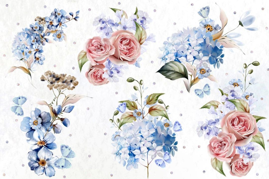 73款高品质婚礼情人节花束花卉花圈手绘水彩插画png免抠图设计素材 Watercolor wedding flowers 图片素材 第7张-素材湾丨精选海外优质设计素材资源 73款高品质婚礼情人节花束花卉花圈手绘水彩插画png免抠图设计素材 Watercolor wedding flowers 图片素材 sucaiwan.com