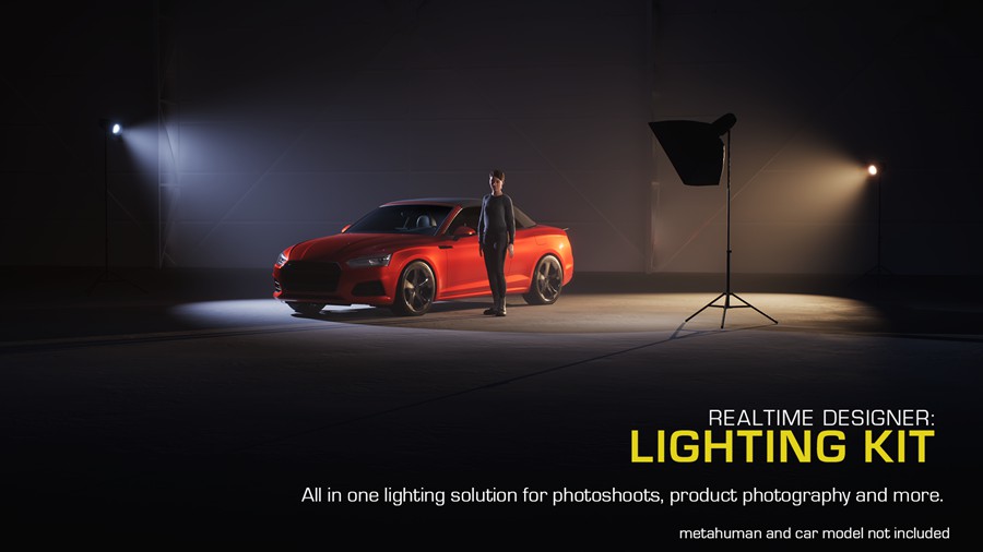 逼真3d模型投影环境背景照明灯光ue工具插件工程素材 RD – Lighting Kit 插件预设 第1张-素材湾丨精选海外优质设计素材资源 逼真3d模型投影环境背景照明灯光ue工具插件工程素材 RD – Lighting Kit 插件预设 sucaiwan.com