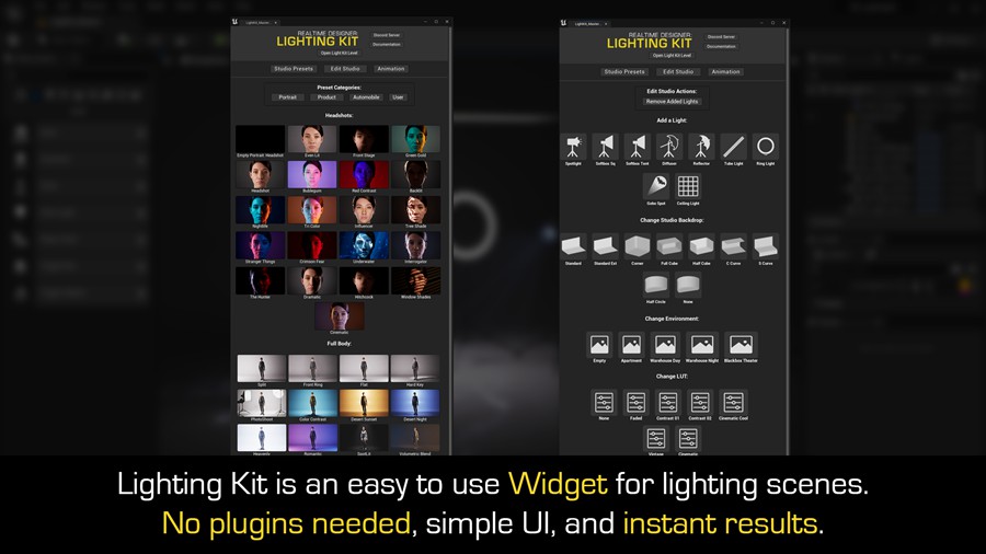 逼真3d模型投影环境背景照明灯光ue工具插件工程素材 RD – Lighting Kit 插件预设 第2张-素材湾丨精选海外优质设计素材资源 逼真3d模型投影环境背景照明灯光ue工具插件工程素材 RD – Lighting Kit 插件预设 sucaiwan.com