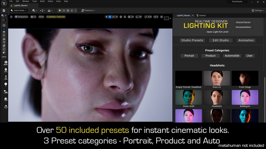 逼真3d模型投影环境背景照明灯光ue工具插件工程素材 RD – Lighting Kit 插件预设 第3张-素材湾丨精选海外优质设计素材资源 逼真3d模型投影环境背景照明灯光ue工具插件工程素材 RD – Lighting Kit 插件预设 sucaiwan.com