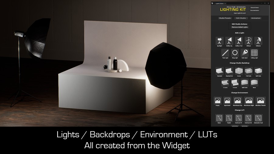 逼真3d模型投影环境背景照明灯光ue工具插件工程素材 RD – Lighting Kit 插件预设 第5张-素材湾丨精选海外优质设计素材资源 逼真3d模型投影环境背景照明灯光ue工具插件工程素材 RD – Lighting Kit 插件预设 sucaiwan.com